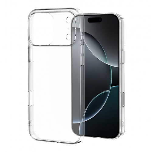 Чехол силиконовый для iPhone 17 Pro (Прозрачный)